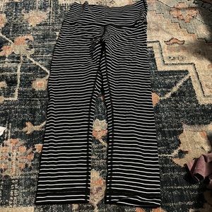 Striped lululemon crops